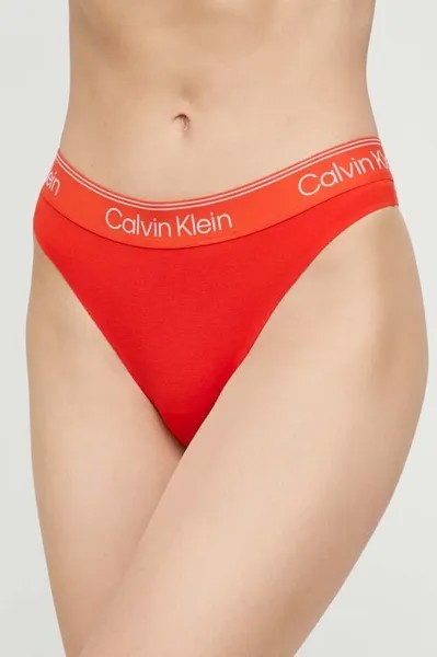 Шлепки Calvin Klein Underwear, красный