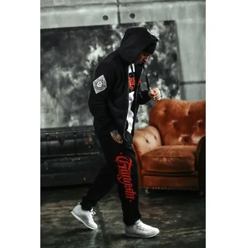 Костюм спортивный Gangsta Wear, размер L, черный