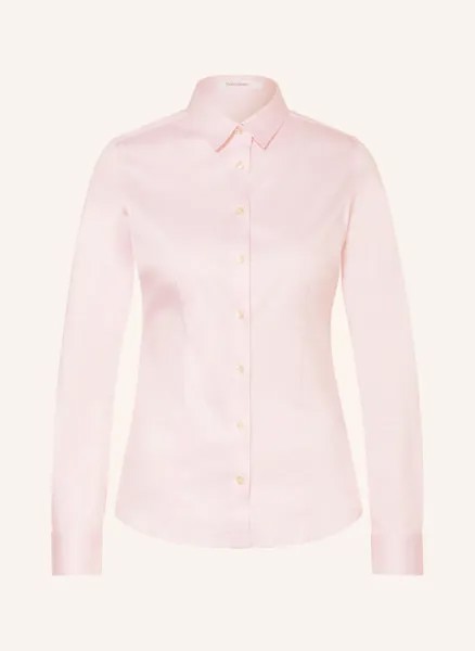 Блуза рубашка Soluzione aus Jersey, светло-розовый