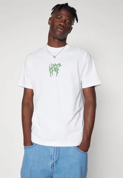 Футболка с набивным рисунком Hangover Prince Tee Unisex HUF, белая