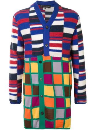 Comme Des Garçons Homme Plus кардиган с геометричным принтом