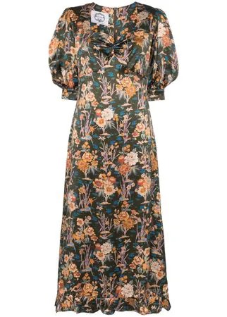 Evi Grintela платье макси Vanessa с цветочным принтом