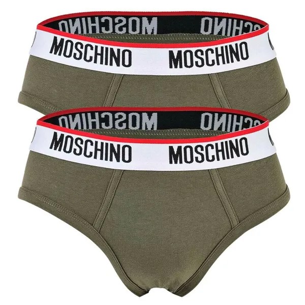 Трусики Moschino Underwear, зеленый