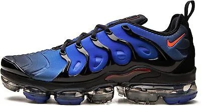 Мужские кроссовки Nike Air Vapormax Plus черные/ярко-малиновые (DO6679 001) — 9
