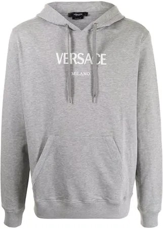 Versace худи с вышитым логотипом
