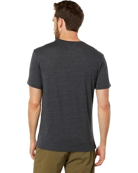 Футболка VISSLA Parallels Short Sleeve Pocket Tee, цвет Black Heather
