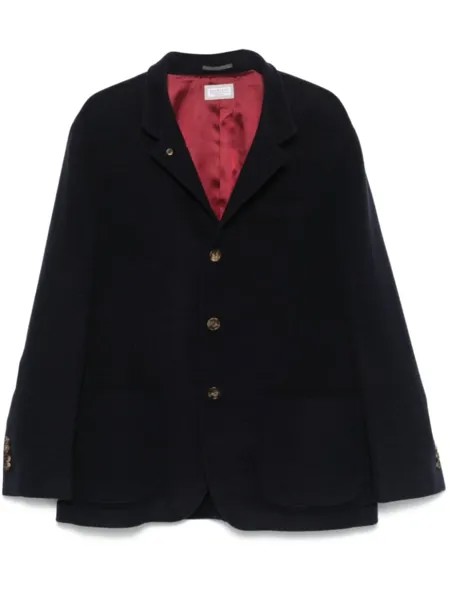 Brunello Cucinelli кашемировый пиджак, синий