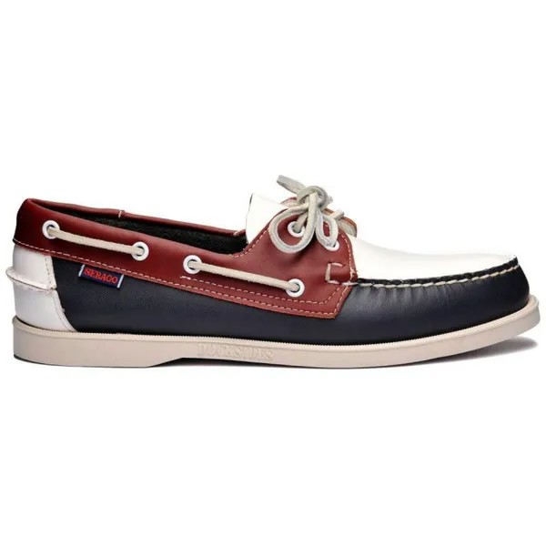 Топсайдеры Sebago Portland Spinnaker, красный