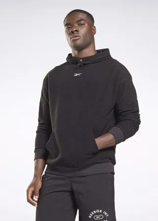 Худи мужское Reebok Wor Fleece Oth черное 2XL