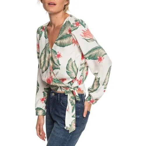 Блуза Roxy, размер 46, мультиколор