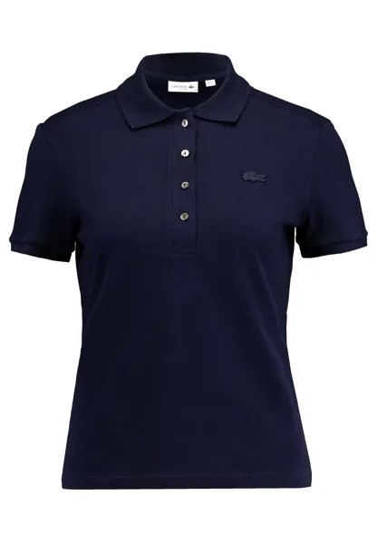 Рубашка-поло Lacoste, темно-синяя