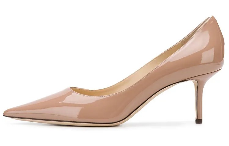 Розовые туфли на высоком каблуке Jimmy Choo Love 65 JC