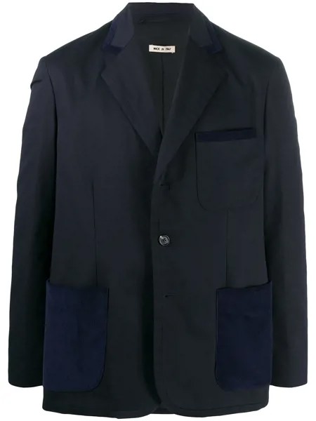Marni пиджак с фактурной отделкой