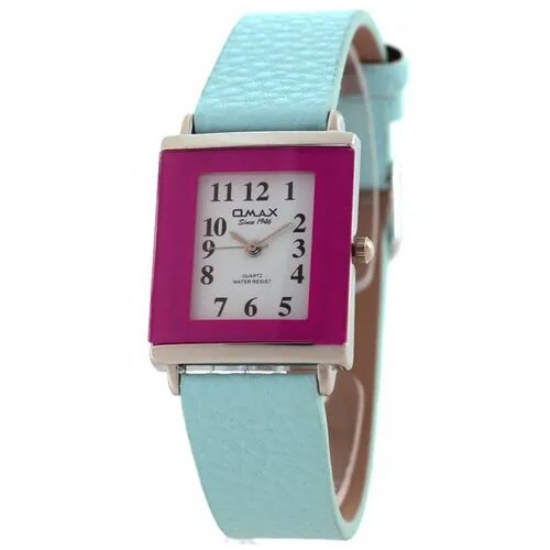 OMAX CE0041IR75 голубой ремень женские наручные часы