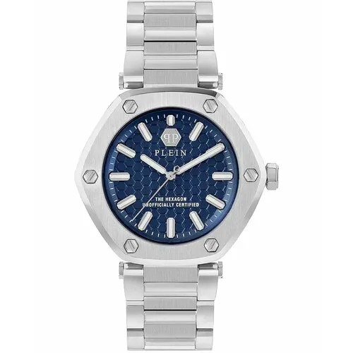Наручные часы PHILIPP PLEIN PW1BA0423, синий, серебряный