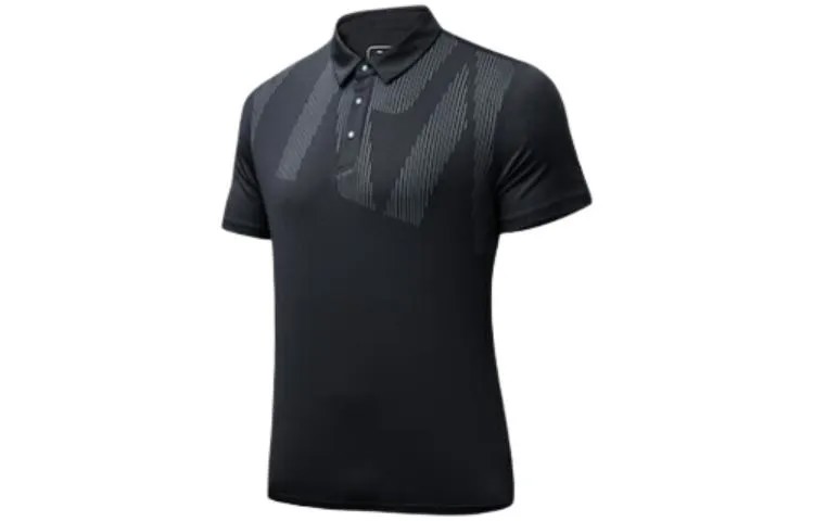Рубашка поло Variety Training Collection для мужчин, черная Anta, черный