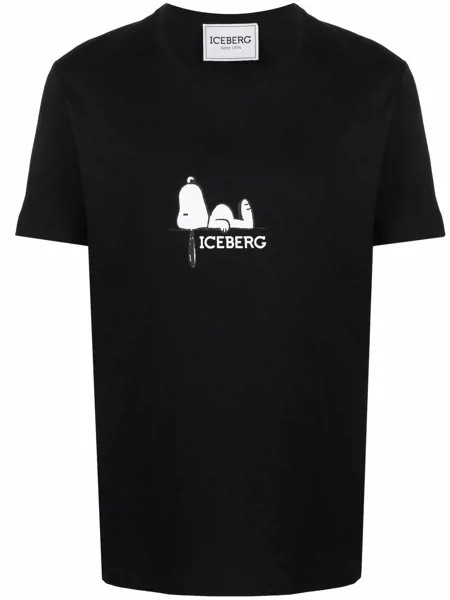 Iceberg футболка с декором Snoopy
