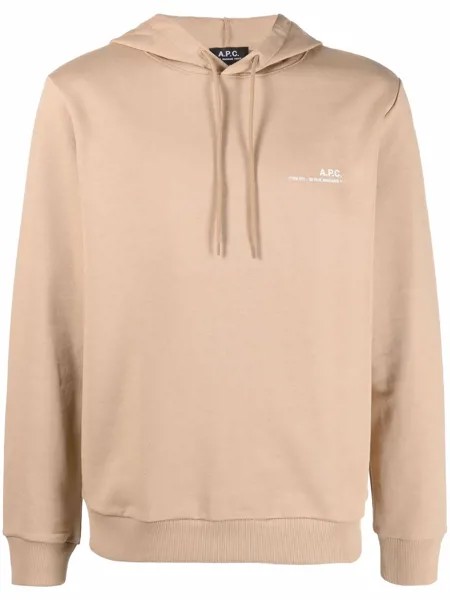 A.P.C. худи с логотипом