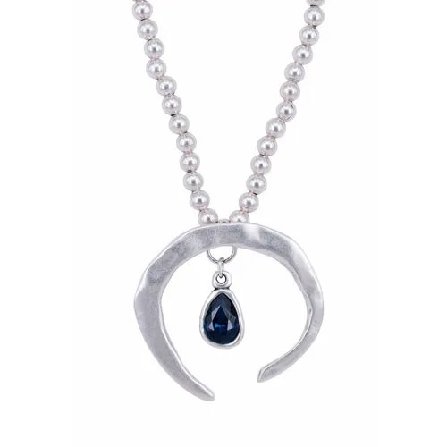 Колье OTOKODESIGN, серебристый