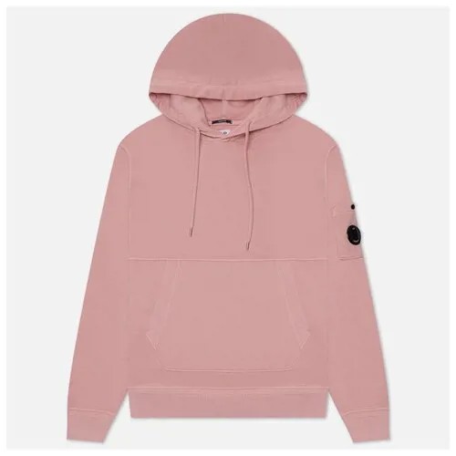 Мужская толстовка C.P. Company Cotton Fleece Hoodie Resist Dyed розовый, Размер S