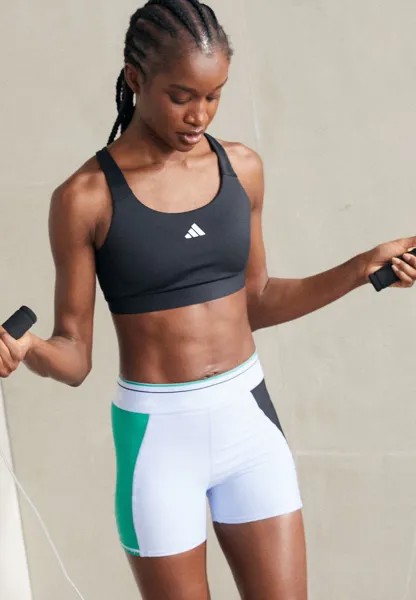 Спортивный бюстгальтер с сильной поддержкой adidas Performance, цвет black