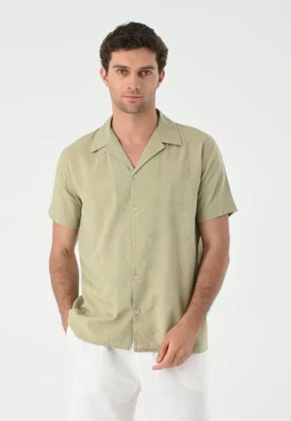 Рубашка LAPEL COLLAR SHORT SLEEVE Antioch, хаки