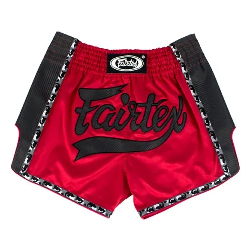 Шорты для тайского бокса Fairtex BS1703 Red-Black (S)