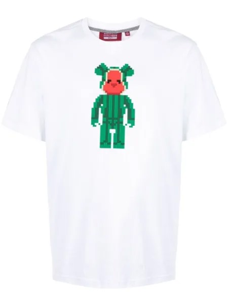 Mostly Heard Rarely Seen 8-Bit футболка Watermelon Bear, белый