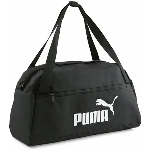 Сумка спортивная PUMA Сумка Puma Phase Sports Bag черная 7994901, 21 л, 21х23х45 см, ручная кладь, черный