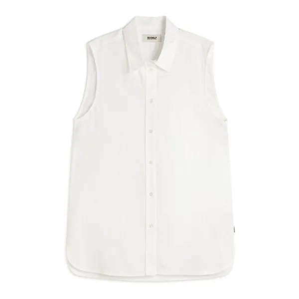 Рубашка Ecoalf Anna sleeveless, белый