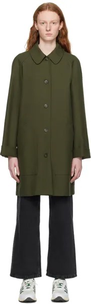 Зеленое пальто Louanne Темное A.P.C.