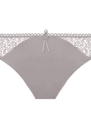 Empreinte Трусы слипы Kate с низкой посадкой, с кружевом, размер 44, gris сendre