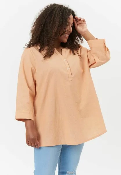 Блуза ADIA со свободной посадкой, персиковый
