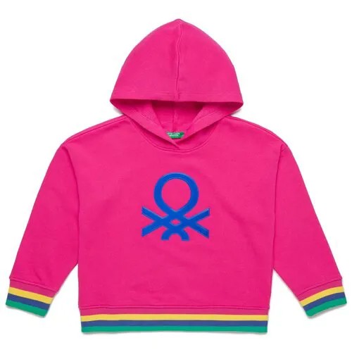 Худи с капюшоном United Colors of Benetton для девочки 22P-3J68C2175-101-1Y
