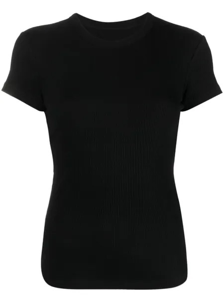 ISABEL MARANT футболка в рубчик, черный