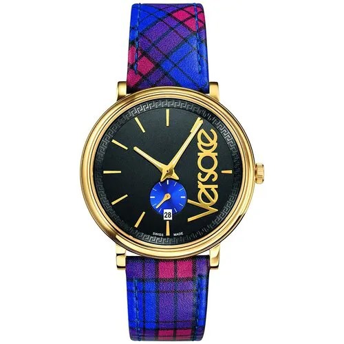 Наручные часы Versace Наручные часы Versace V-Circle VEBQ00218, синий