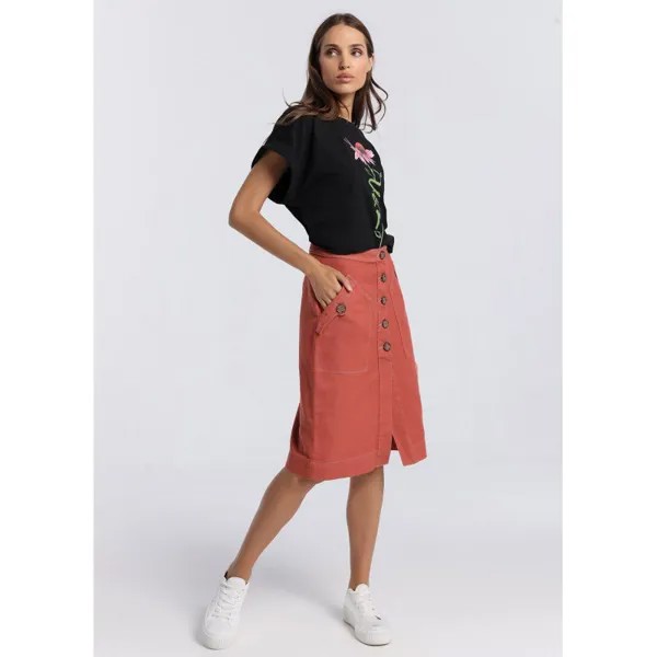 Юбка Victorio & Lucchino 134688-3592-737 Side Pockets, коричневый