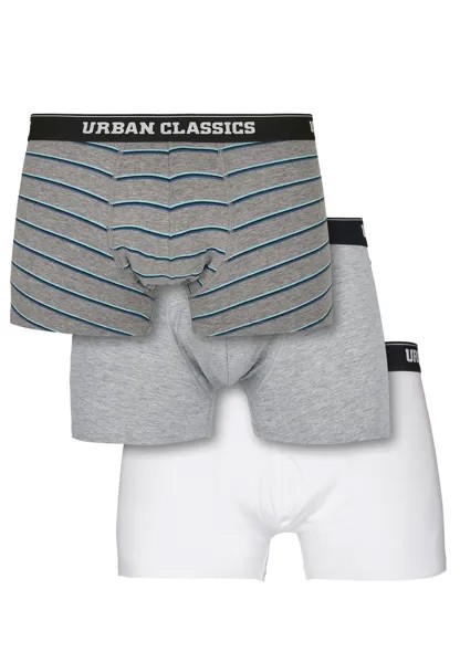 Боксеры Urban Classics s, цвет wide stripe aop + grey + white