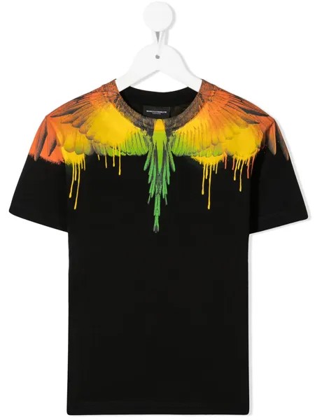 Marcelo Burlon County Of Milan Kids футболка с принтом Wings