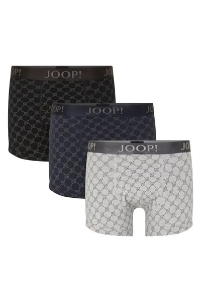 Боксеры с логотипом, 3 пары Joop!, черный