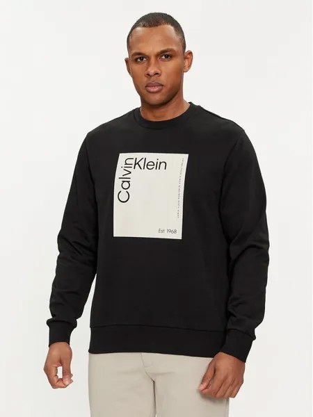 Толстовка обычного кроя Calvin Klein, черный