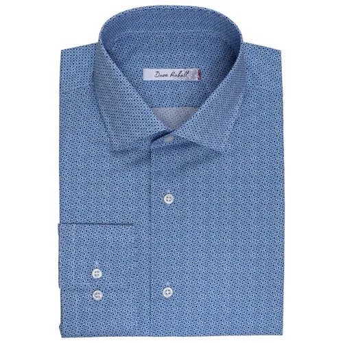 Мужская рубашка Dave Raball 000020-RF, размер 43 176-182, цвет синий