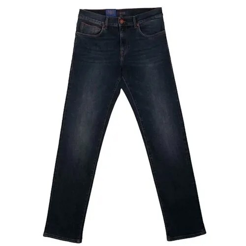 Джинсы Trussardi Jeans, средняя посадка, размер 47, синий