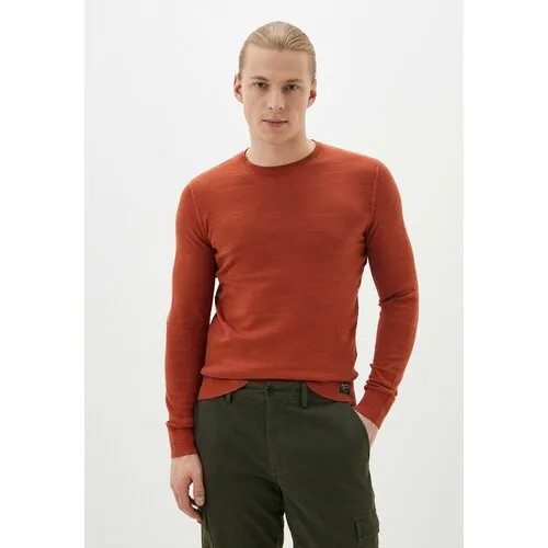 Джемпер Superdry VINTAGE GARMENT DYED CREW, размер 3XL, , оранжевый