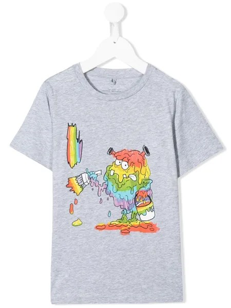 Stella McCartney Kids футболка с принтом
