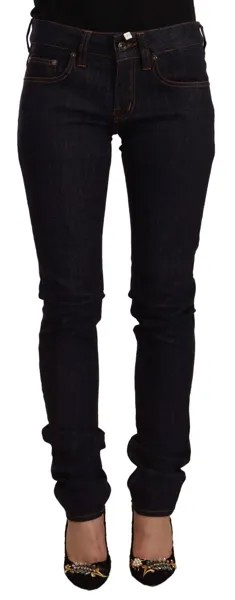 GF FERRE Jeans Skinny Черные хлопковые женские брюки со средней талией s.W26 Рекомендуемая розничная цена 200 долларов США