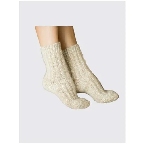 Носки Бабушкины носки, размер 37, белый