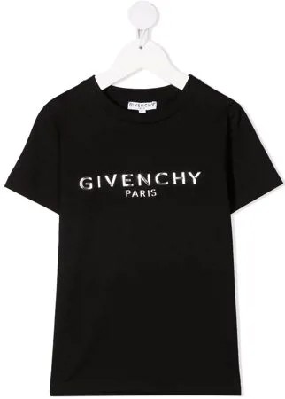 Givenchy Kids футболка с логотипом