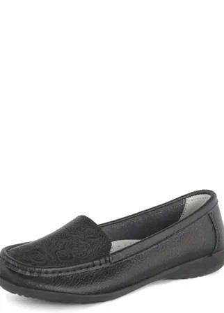 Мокасины женские ZENDEN comfort 79-30WG-041Z1 черные 38 RU