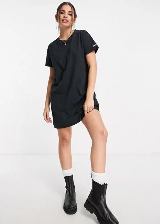 Черное платье-футболка свободного кроя Aeropostale-Черный цвет